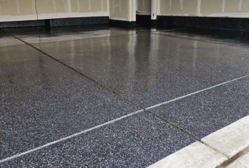 Custom garage floor designs with EverStep offer personalization elements that increase the value of your Colorado home.
