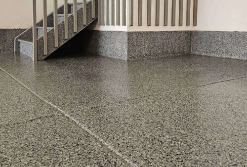 Polyaspartic garage floor coatings by EvrStep