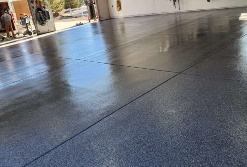 Transform your garage into a showroom with EvrStep's innovative garage floor coating designs.