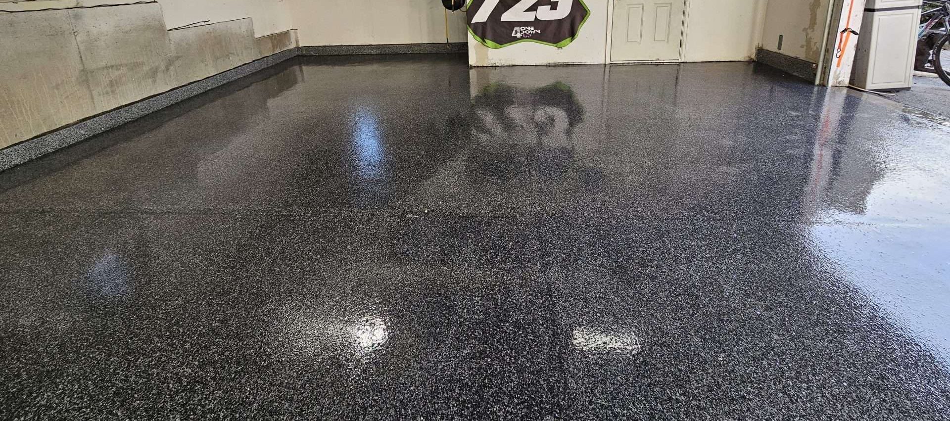 Aurora Polyaspartic Garage Floor Coatings