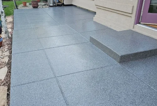 What maintenance is required for outdoor epoxy systems