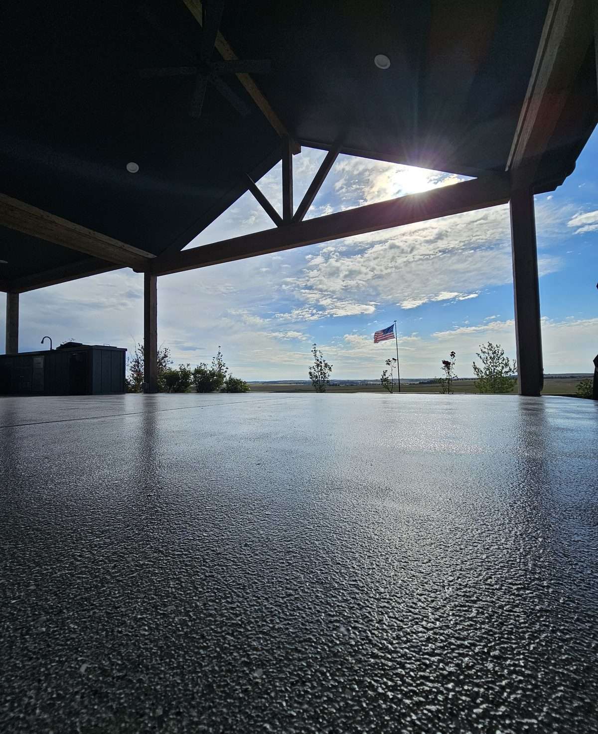 Coated porch and walkway by EvrStep