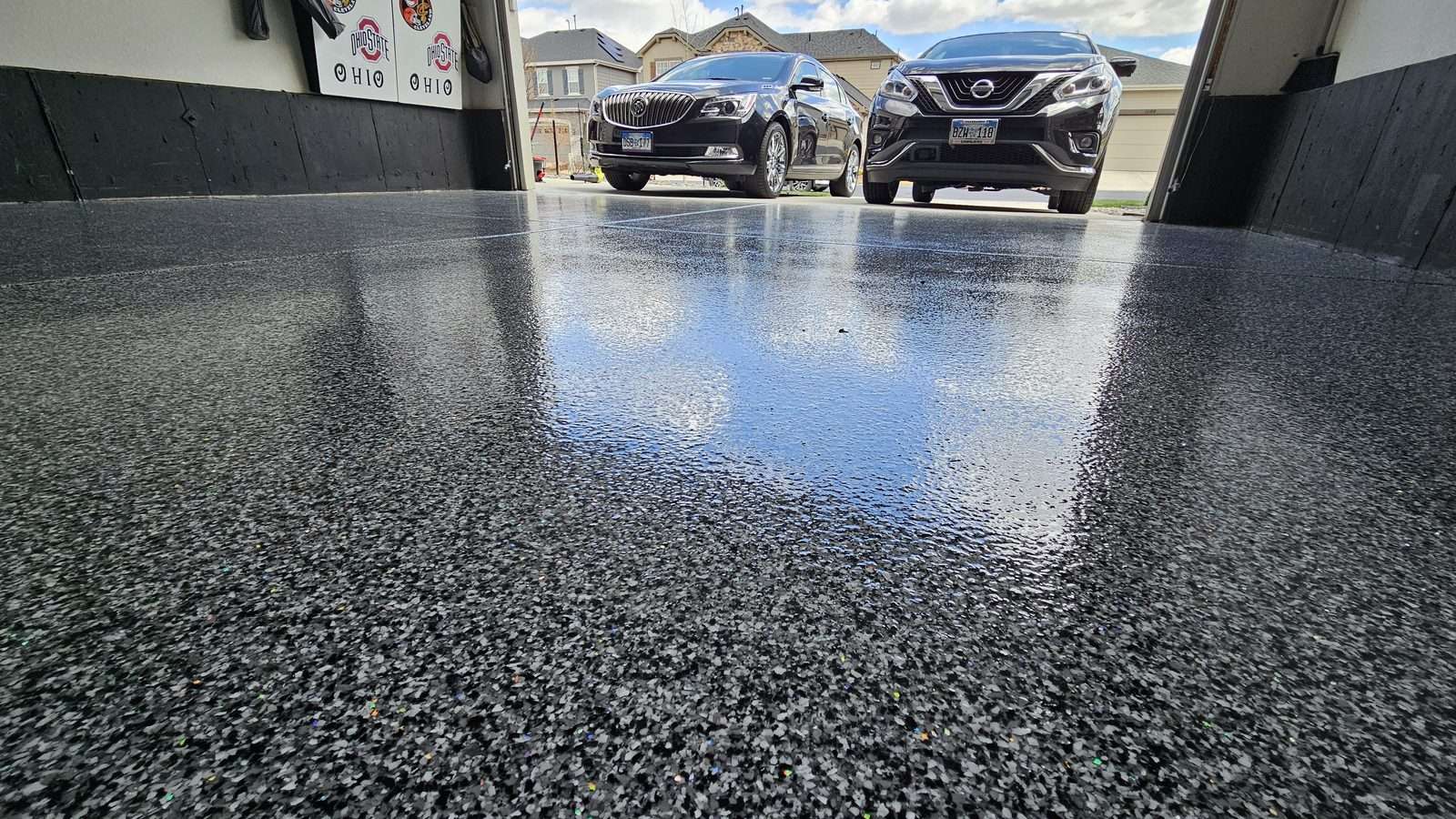 Garage floor coating by EvrStep